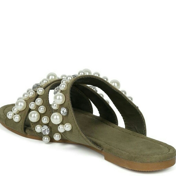 Shoes New Olive Green Sandals Poshmark